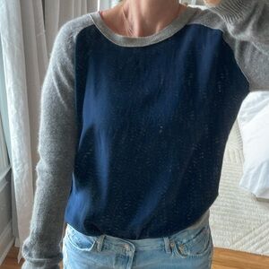 Vince color block sweater